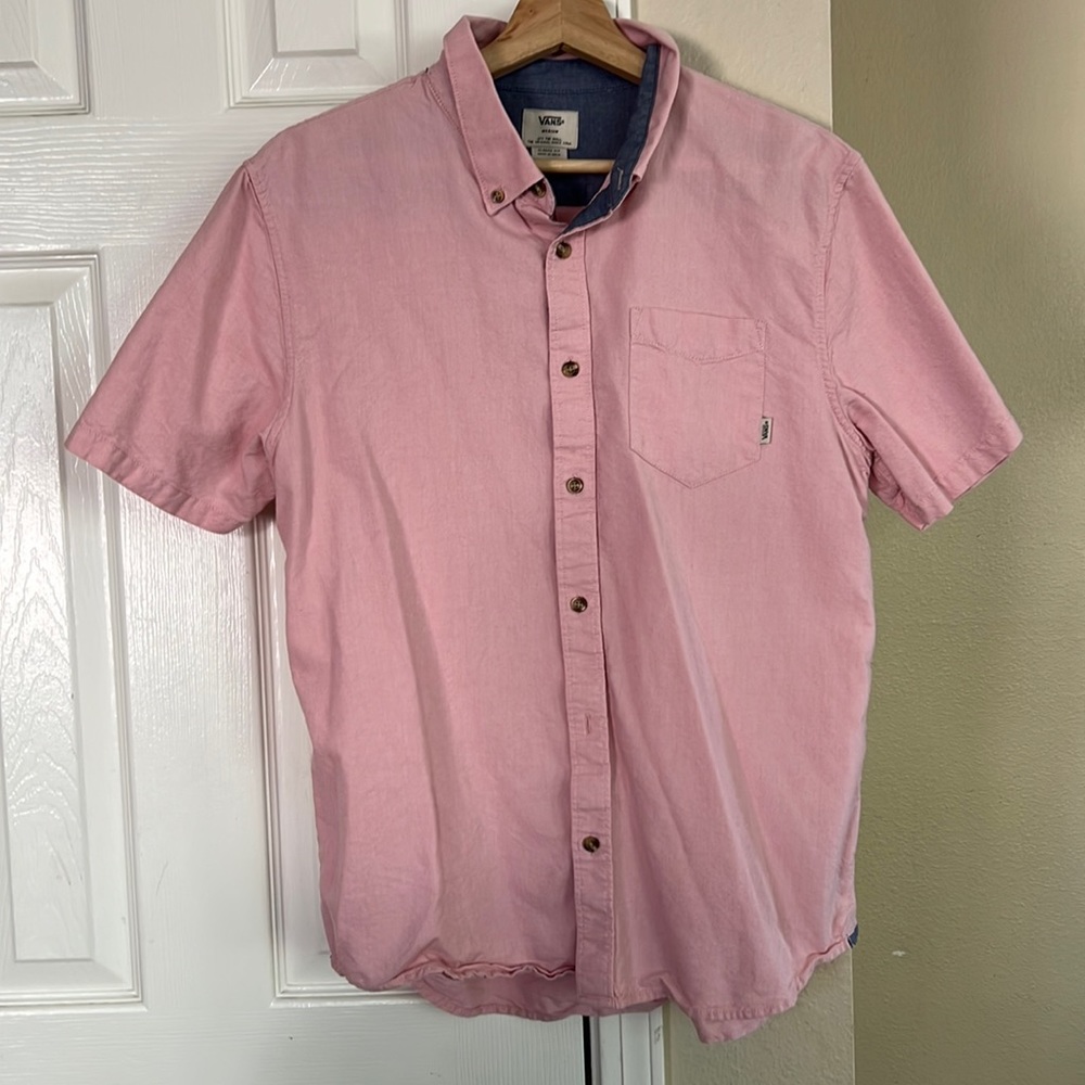 Mens Vans Button Down Shirt